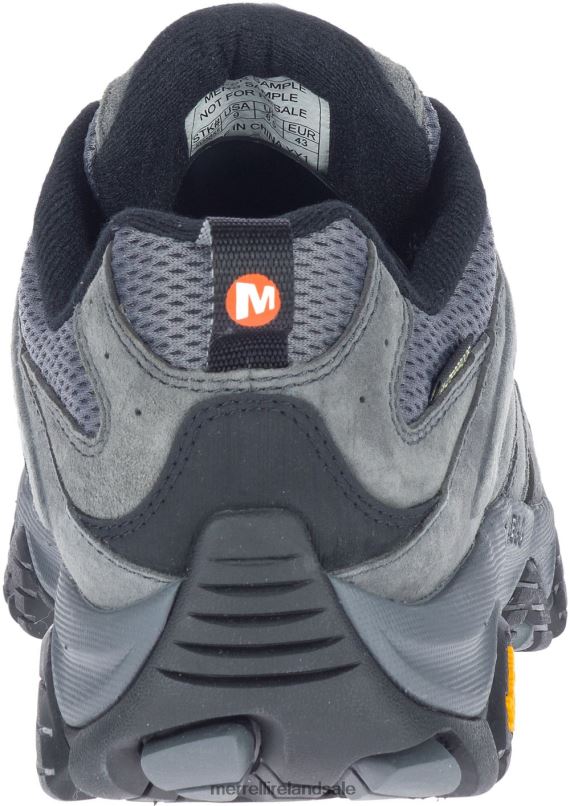 Moab 3 Waterproof Wide Width (J035855W) Merrell Men BX26T369 Granite Shoes
