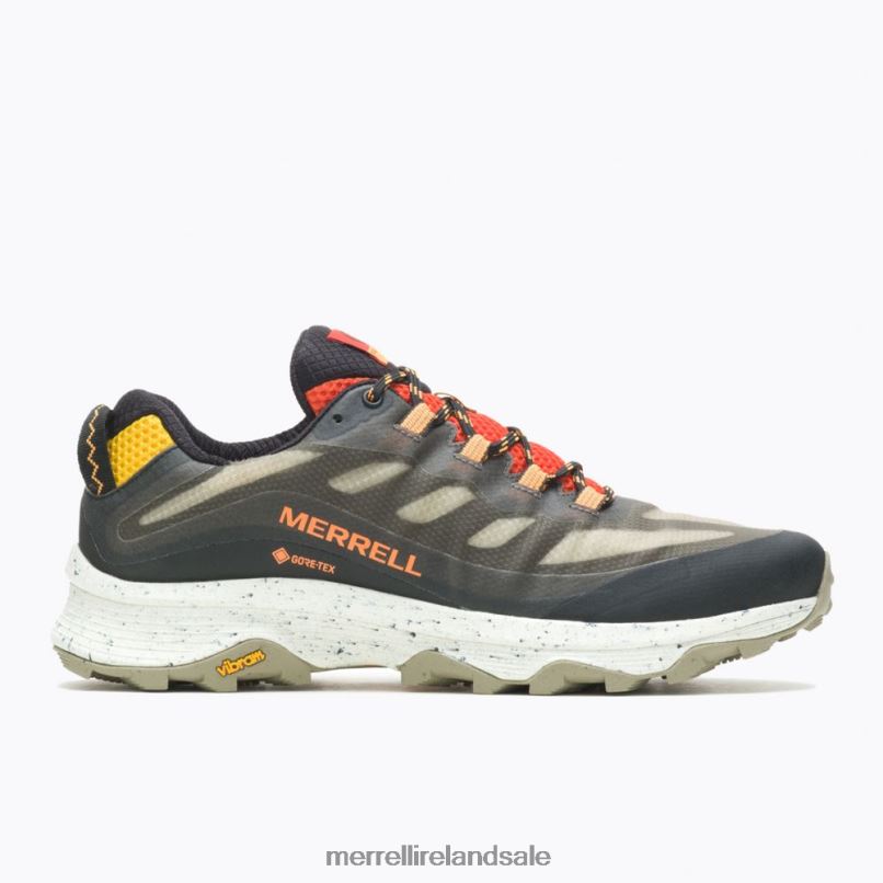 Moab Speed GORE-TEX (J067457) Merrell Men BX26T24 Black/Multi Shoes