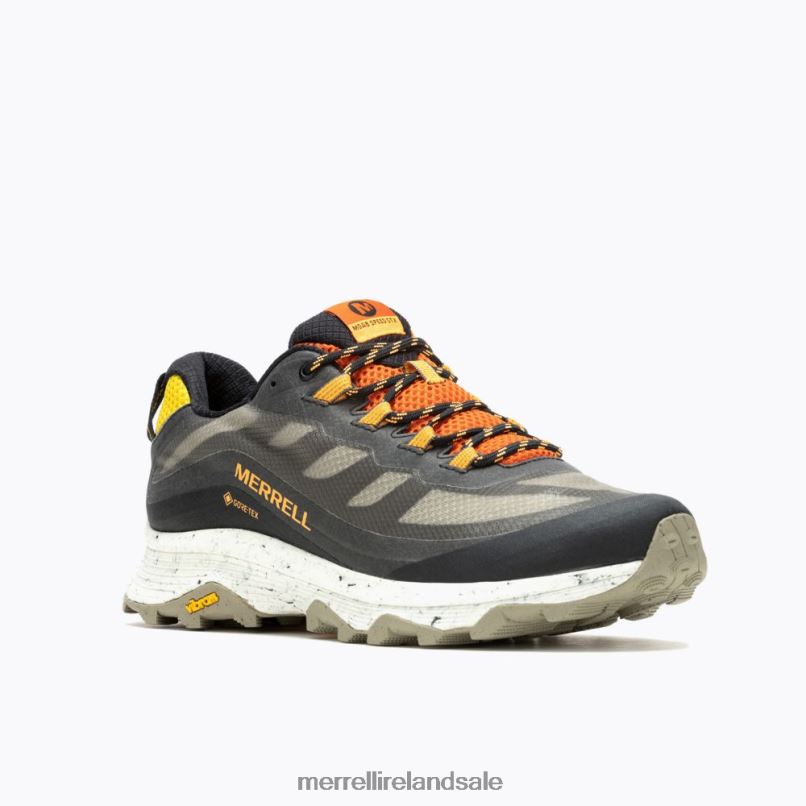 Moab Speed GORE-TEX (J067457) Merrell Men BX26T24 Black/Multi Shoes