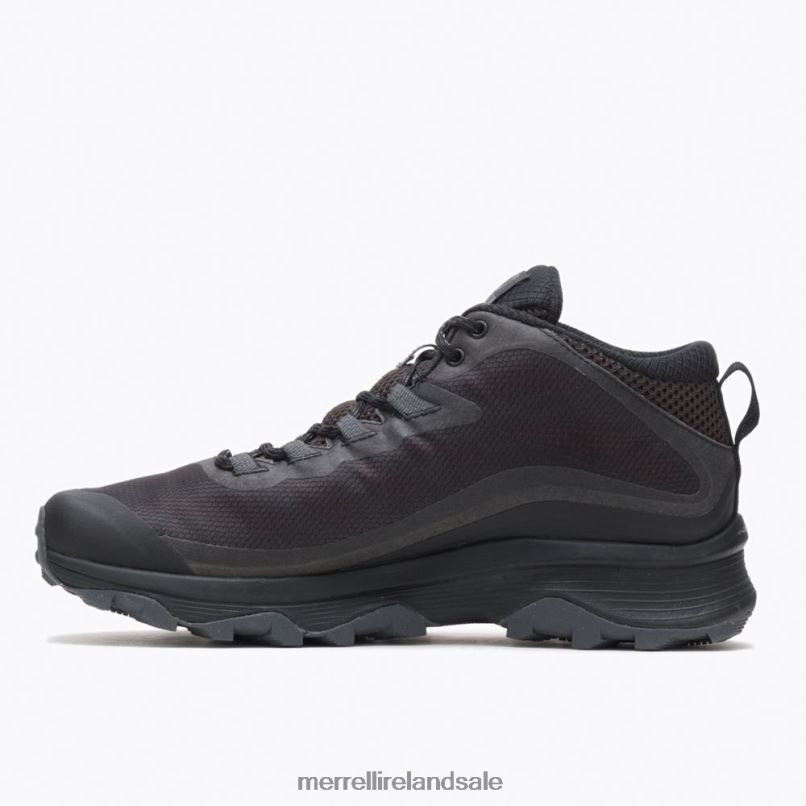 Moab Speed Mid GORE-TEX (J067075) Merrell Men BX26T190 Black/Asphalt Shoes