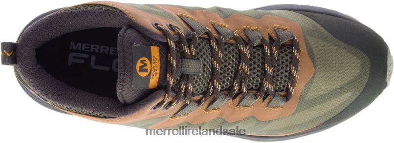 Moab Speed Mid GORE-TEX Wide Width (J135411W) Merrell Men BX26T354 Lichen Shoes
