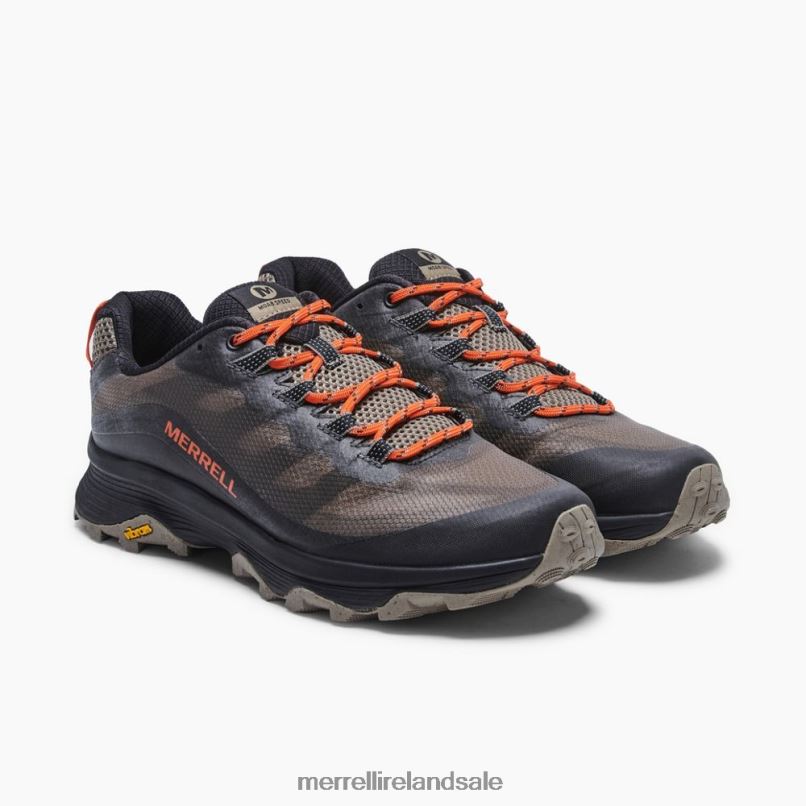 Moab Speed Wide Width (J066779W) Merrell Men BX26T751 Brindle Shoes