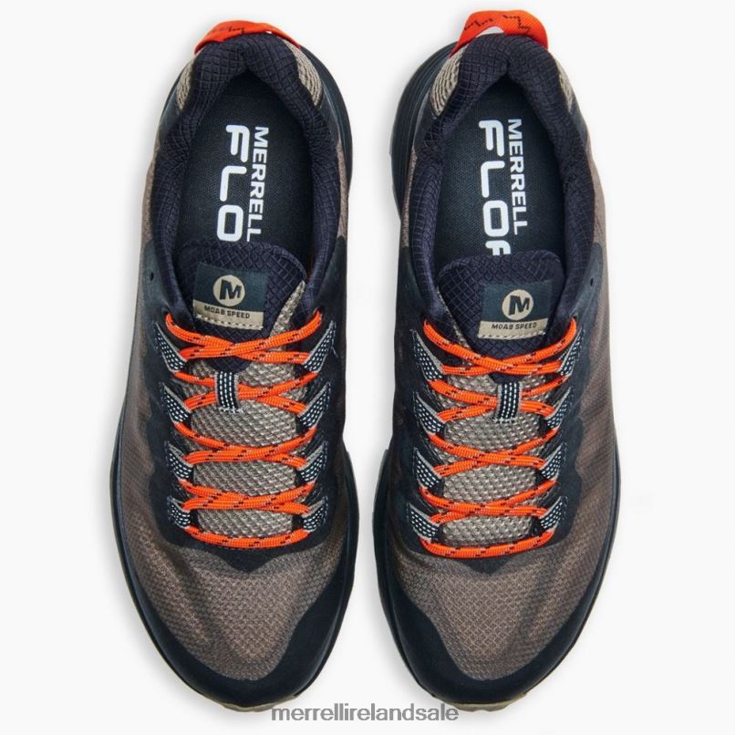 Moab Speed Wide Width (J066779W) Merrell Men BX26T751 Brindle Shoes