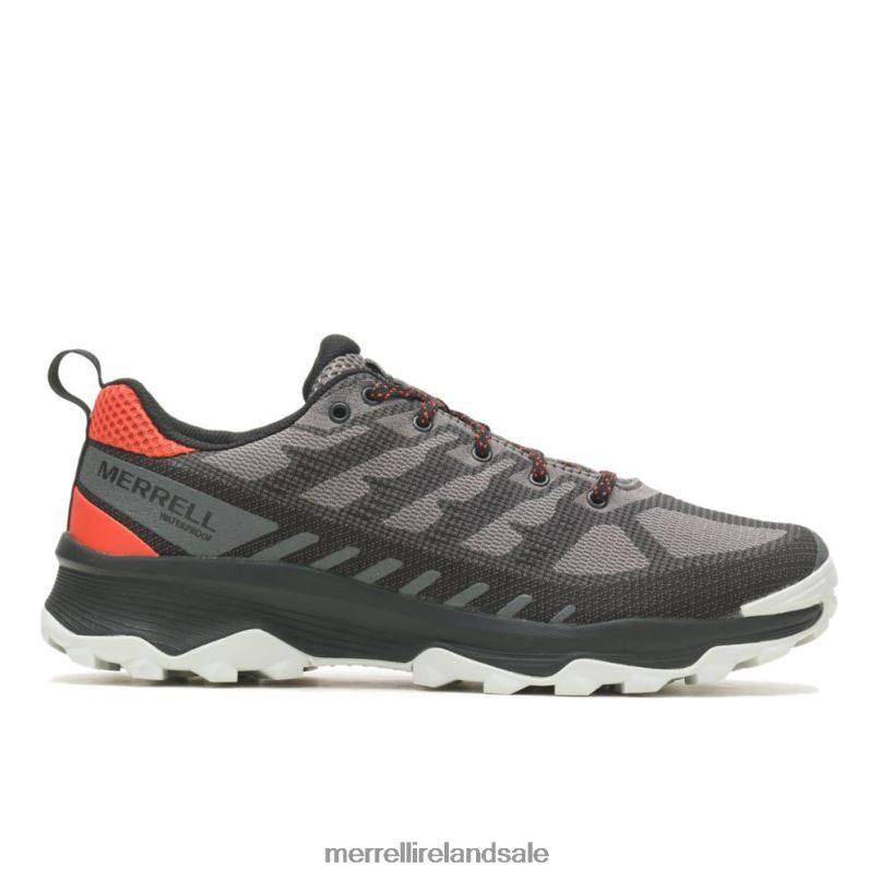 Speed Eco Waterproof (J036999) Merrell Men BX26T73 Charcoal/Tangerine Shoes