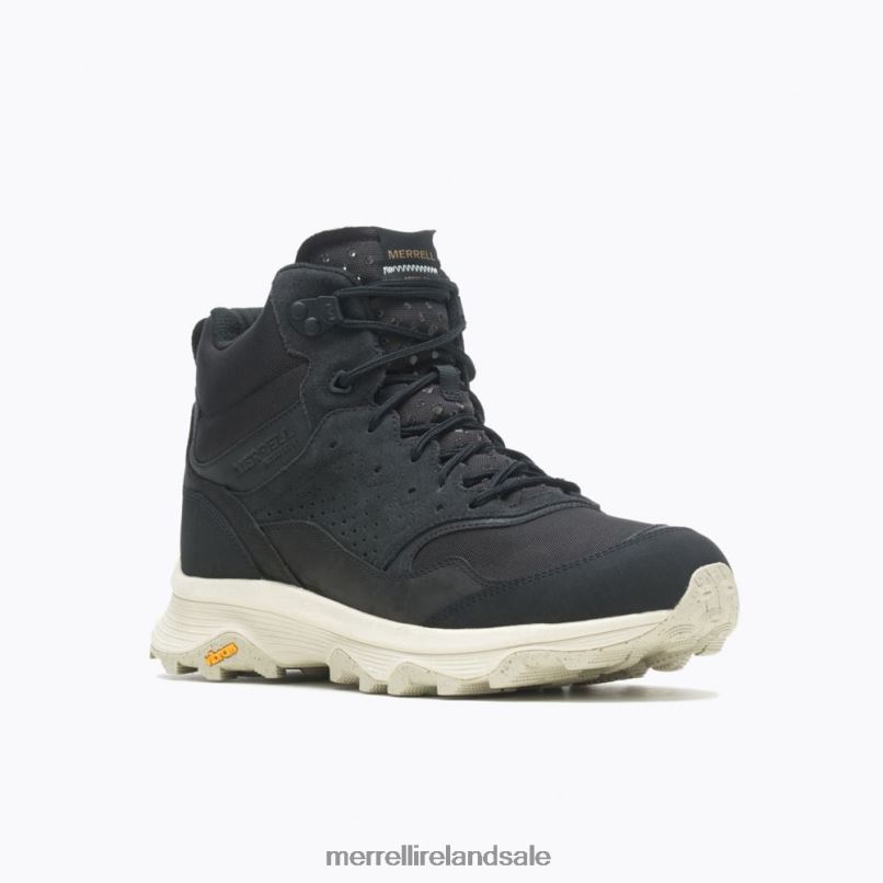 Speed Solo Mid Waterproof (J004531) Merrell Men BX26T37 Black Shoes