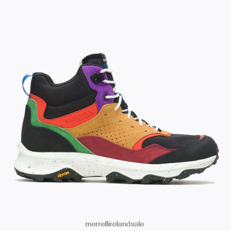 Speed Solo Mid Waterproof (J500355) Merrell Men BX26T39 Black Multi Shoes