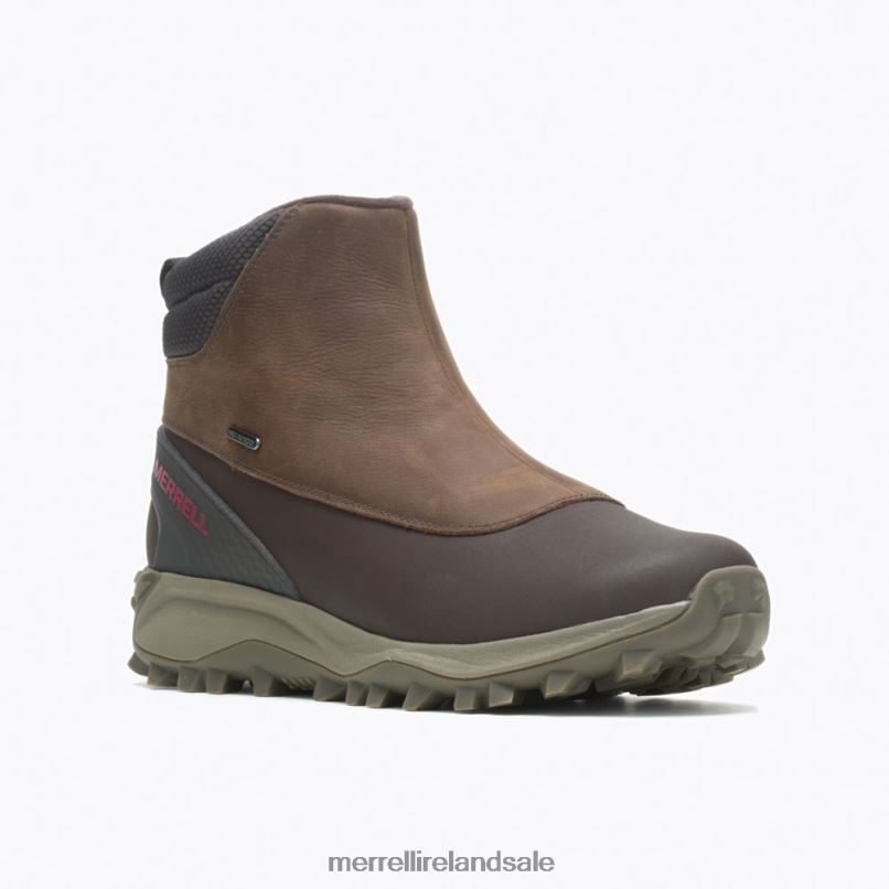 Thermo Kiruna Mid Zip Waterproof (J035051) Merrell Men BX26T758 Clay Shoes