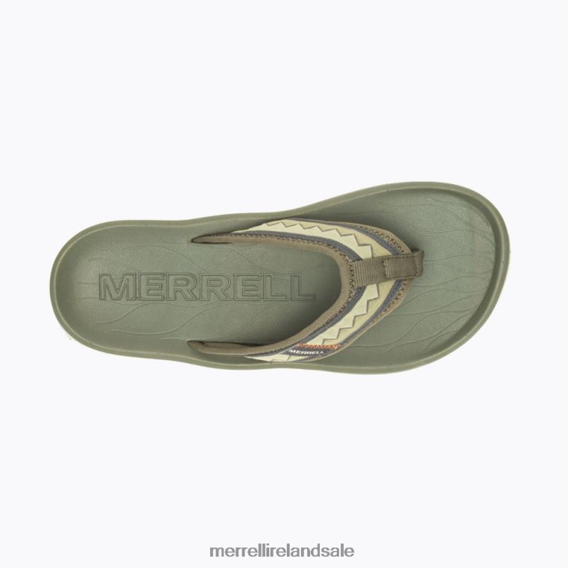 Hut Ultra Flip (J004917) Merrell Men BX26T119 Olive Shoes