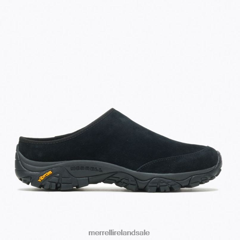 Moab Retro Slide 1TRL (J004713) Merrell Men BX26T760 Black Shoes