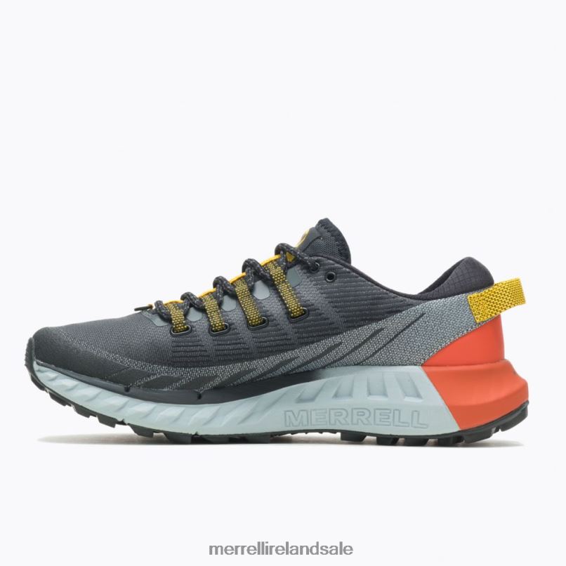Agility Peak 4 (J067347) Merrell Men BX26T83 Black/Highrise Shoes