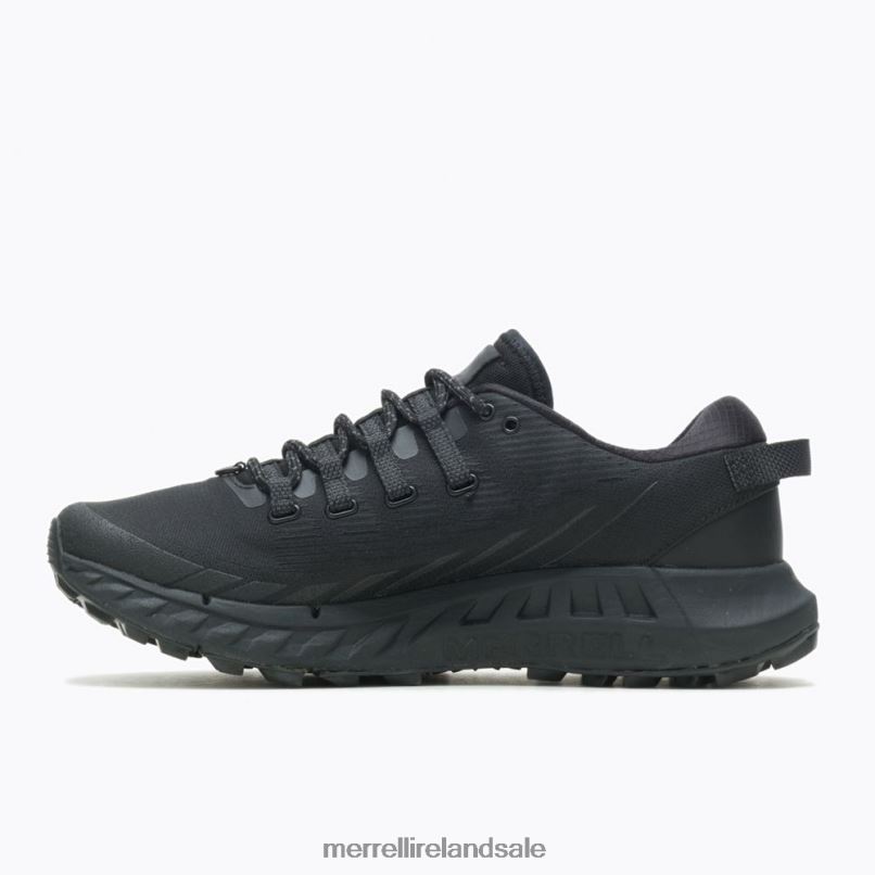 Agility Peak 4 (J500301) Merrell Men BX26T81 Triple Black Shoes