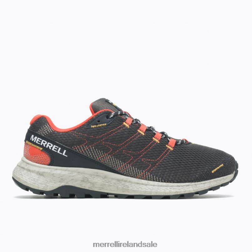 Fly Strike (J067377) Merrell Men BX26T736 Black/Tangerine Shoes