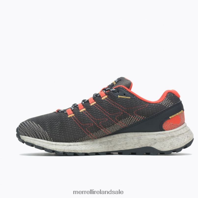 Fly Strike (J067377) Merrell Men BX26T736 Black/Tangerine Shoes