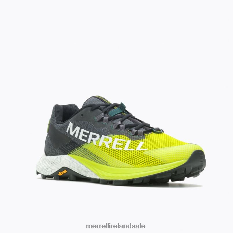 MTL Long Sky 2 (J067367) Merrell Men BX26T3 Hi Viz/Jade Shoes