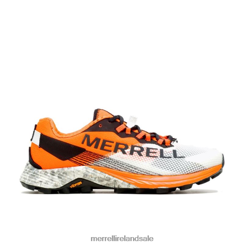 MTL Long Sky 2 (J067567) Merrell Men BX26T6 White/Orange Shoes
