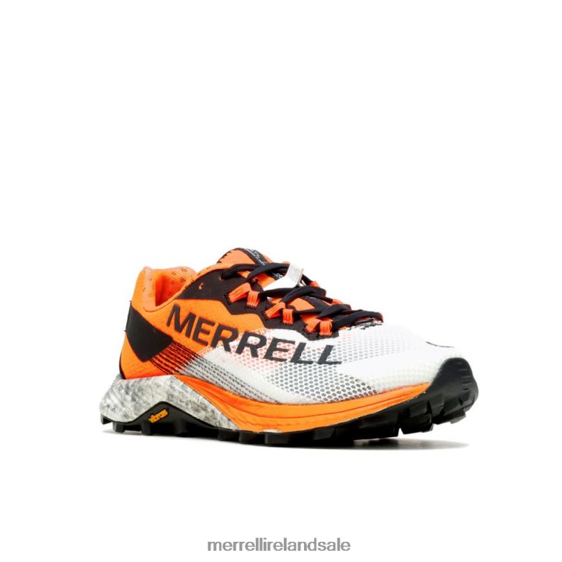MTL Long Sky 2 (J067567) Merrell Men BX26T6 White/Orange Shoes