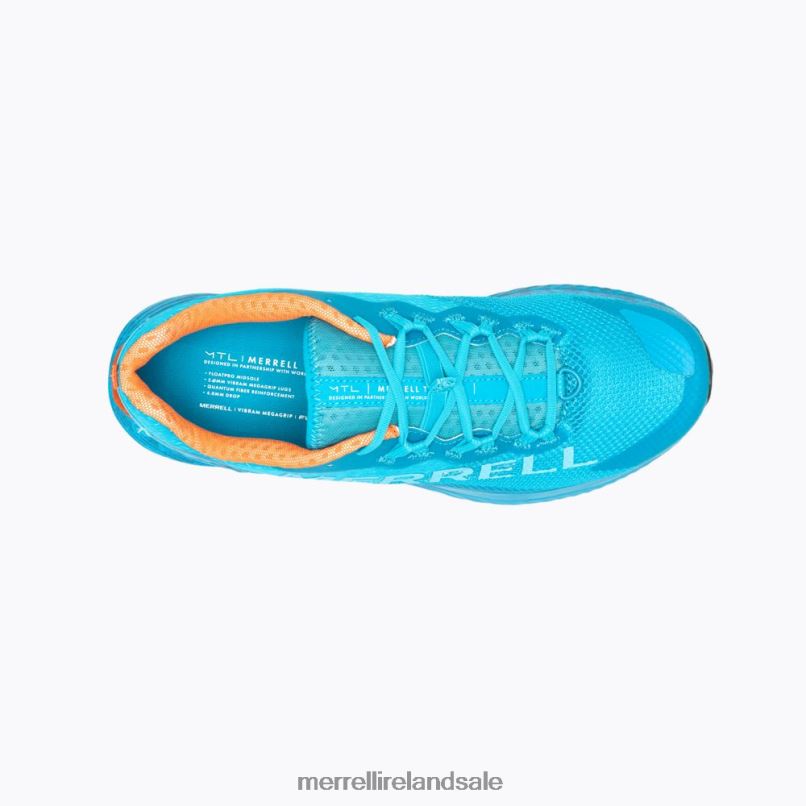 MTL Long Sky 2 (J067811) Merrell Men BX26T5 Tahoe/Tangerine Shoes