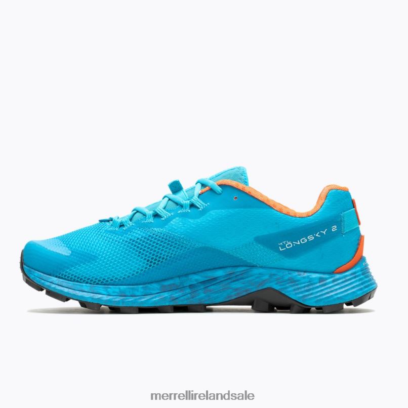MTL Long Sky 2 (J067811) Merrell Men BX26T5 Tahoe/Tangerine Shoes