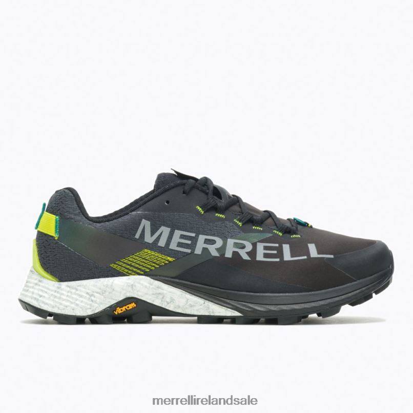 MTL Long Sky 2 Shield (J067365) Merrell Men BX26T608 Black/Jade Shoes