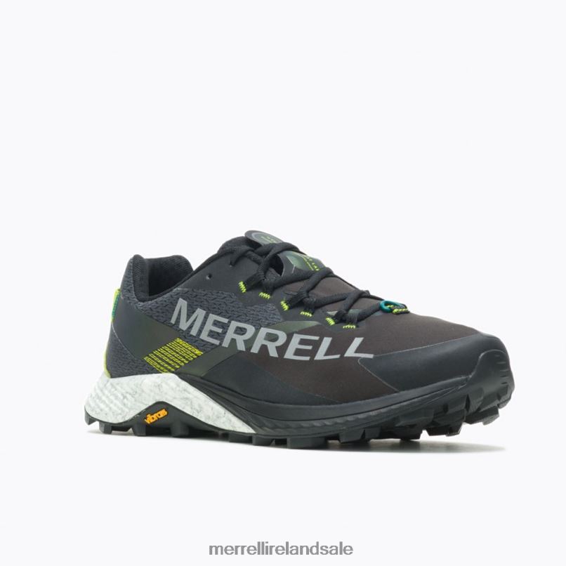 MTL Long Sky 2 Shield (J067365) Merrell Men BX26T608 Black/Jade Shoes