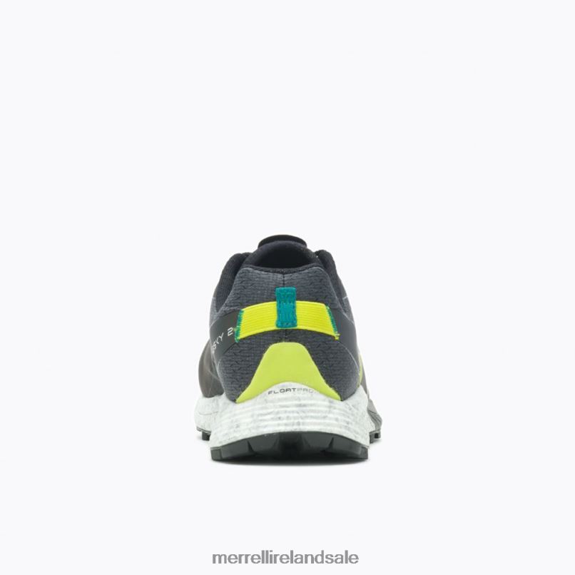 MTL Long Sky 2 Shield (J067365) Merrell Men BX26T608 Black/Jade Shoes