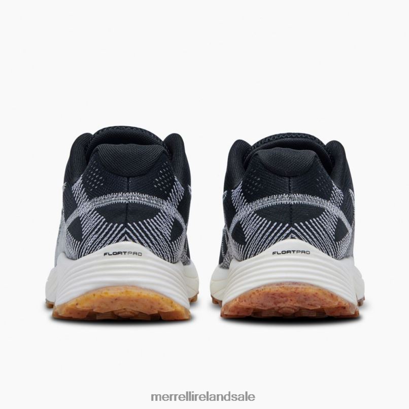 Moab Flight Eco Dye Wide Width (J067011W) Merrell Men BX26T669 Black/White Shoes