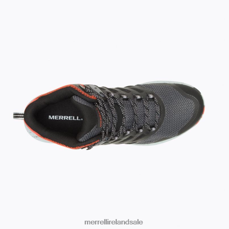 Nova 3 Mid GORE-TEX (J067615) Merrell Men BX26T42 Black/Tangerine Shoes