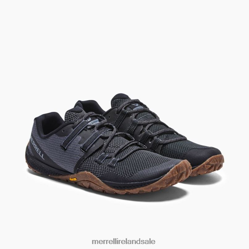 Trail Glove 6 (J135379) Merrell Men BX26T410 Black/Gum Shoes