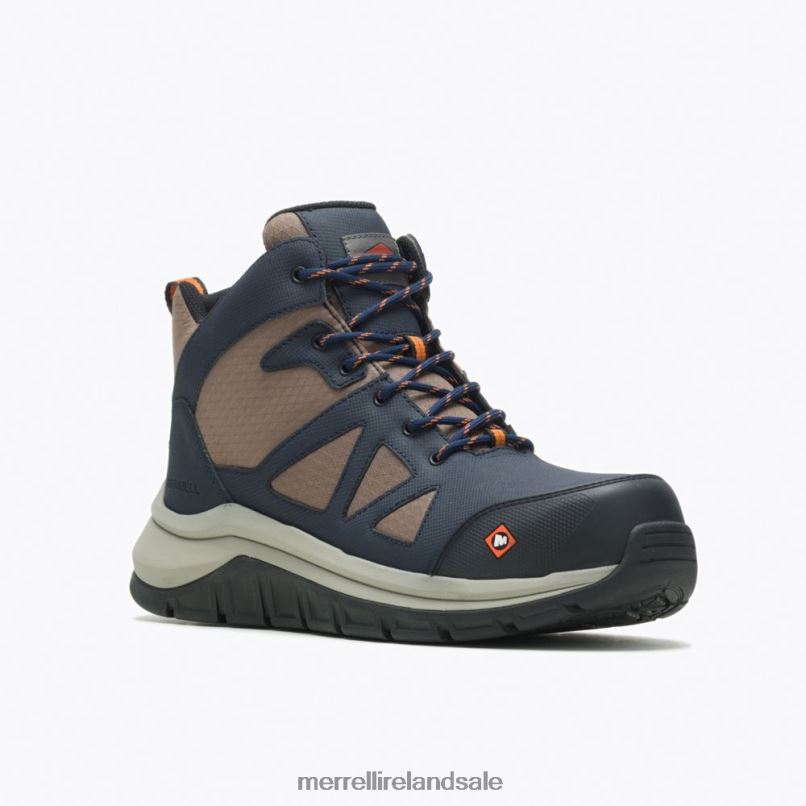 Fullbench Speed Mid CF (J003321) Merrell Men BX26T665 Navy Shoes