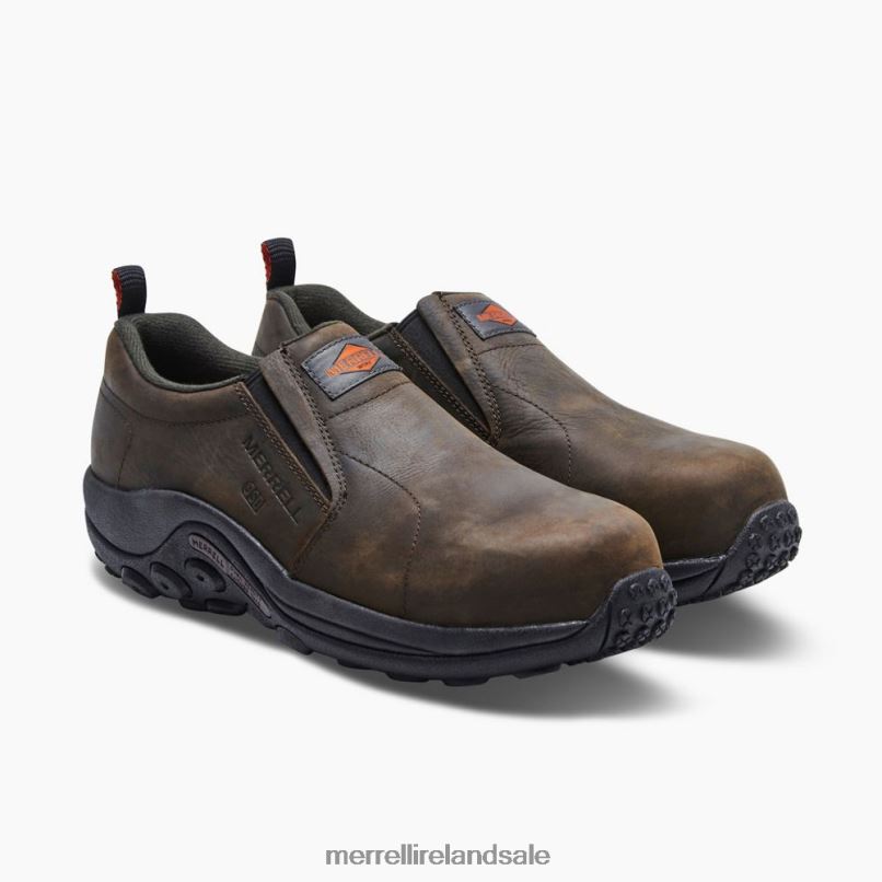 Jungle Moc Leather Comp Toe SD+ Work Shoe (J099381) Merrell Men BX26T705 Espresso Shoes