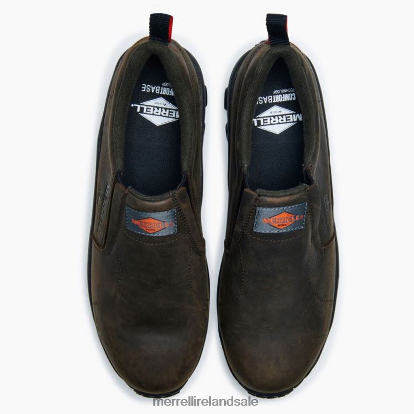 Jungle Moc Leather Comp Toe SD+ Work Shoe (J099381) Merrell Men BX26T705 Espresso Shoes
