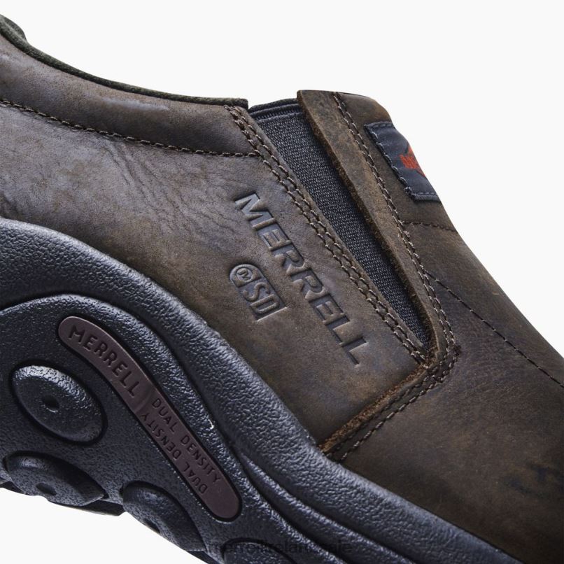 Jungle Moc Leather Comp Toe SD+ Work Shoe (J099381) Merrell Men BX26T705 Espresso Shoes