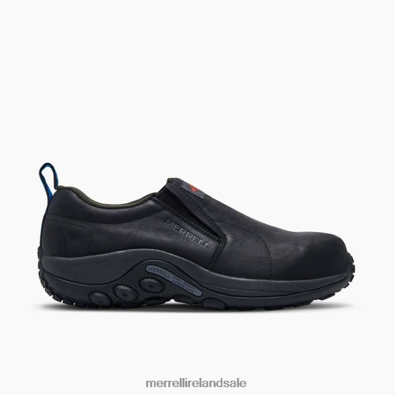 Jungle Moc Leather Comp Toe Work Shoe (J099317) Merrell Men BX26T345 Black Shoes