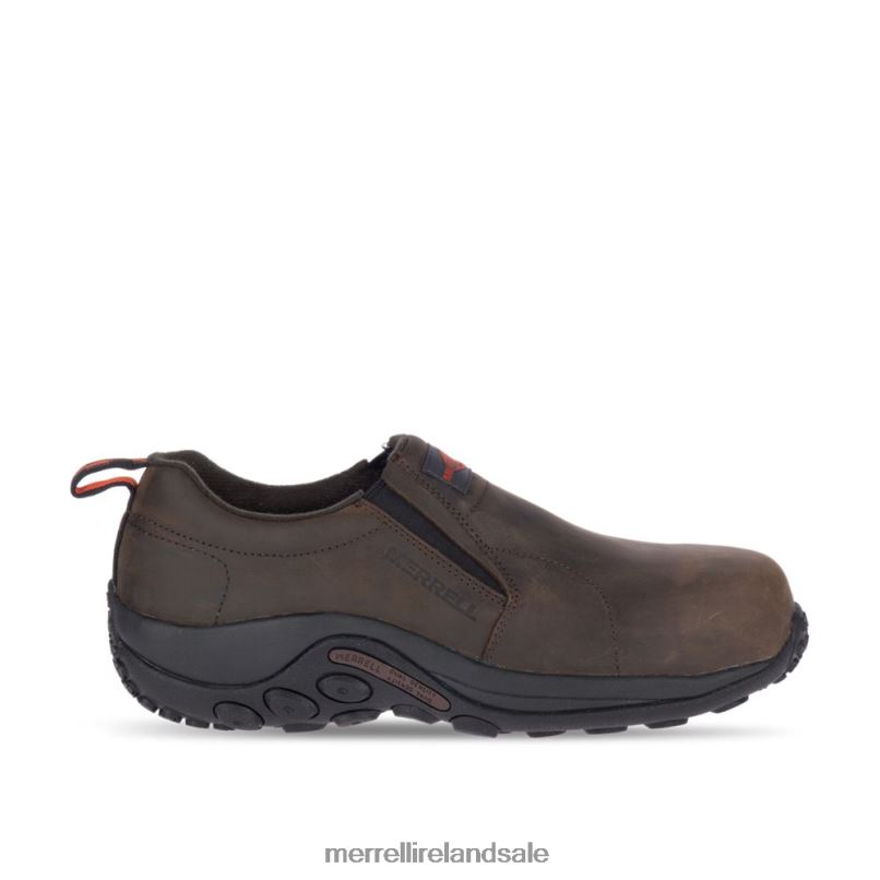 Jungle Moc Leather Comp Toe Work Shoe Wide Width (J099319W) Merrell Men BX26T487 Espresso Shoes
