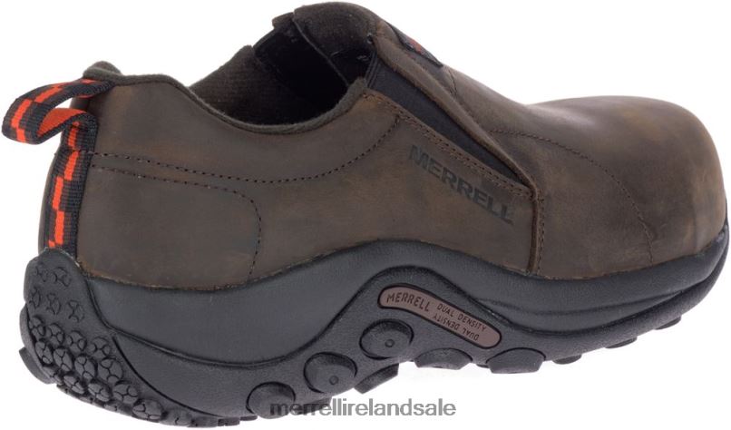 Jungle Moc Leather Comp Toe Work Shoe Wide Width (J099319W) Merrell Men BX26T487 Espresso Shoes