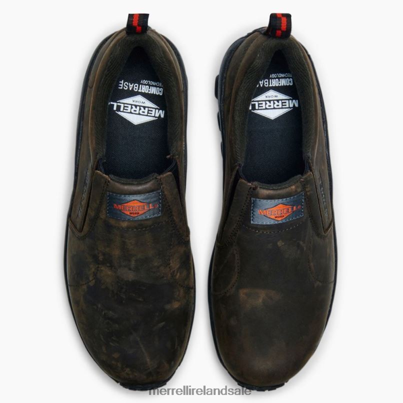 Jungle Moc Leather SR Work Shoe (J099323) Merrell Men BX26T340 Espresso Shoes