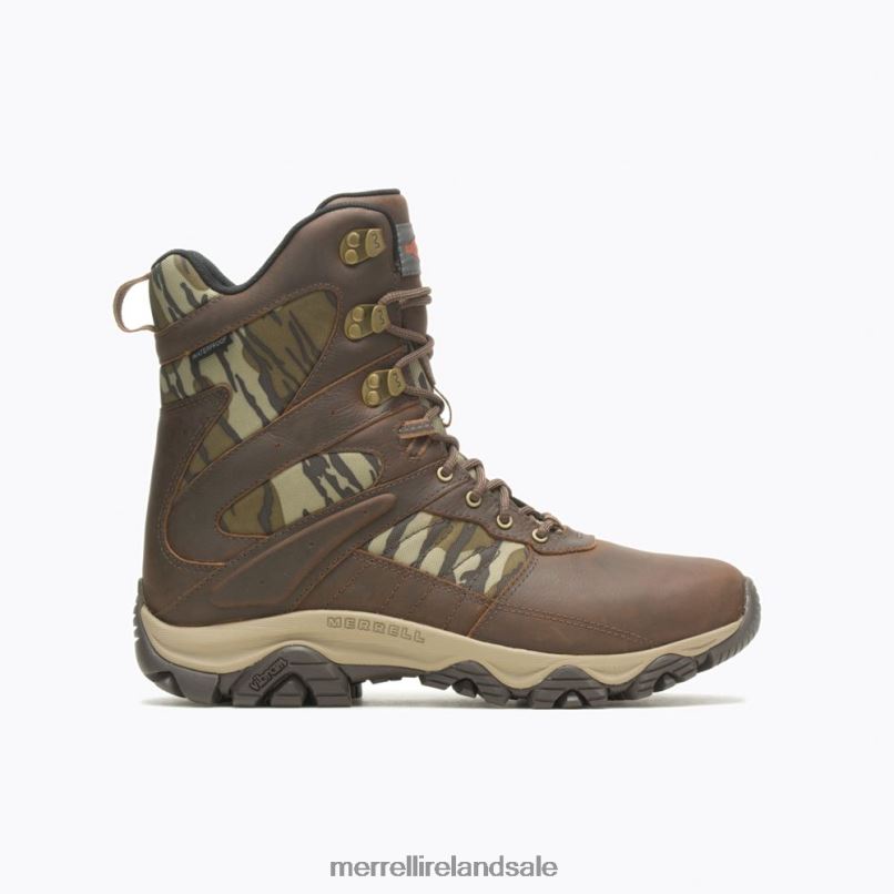 Moab 2 Timber 8'' Thermo Waterproof (J004643) Merrell Men BX26T657 Toffee/Oak Shoes