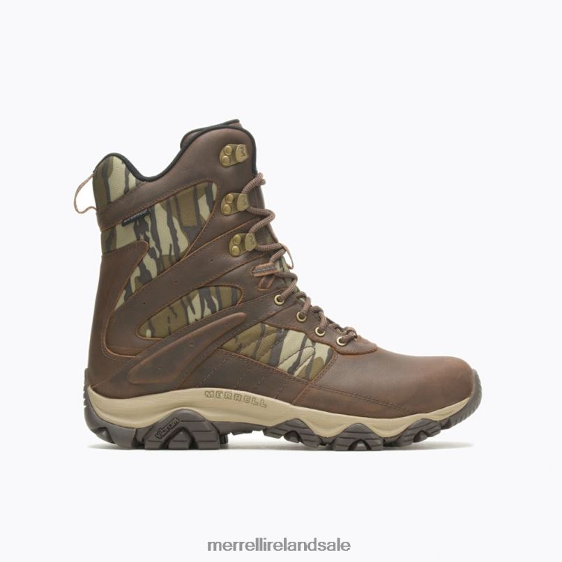 Moab 2 Timber 8'' Waterproof (J004647) Merrell Men BX26T636 Toffee/Oak Shoes