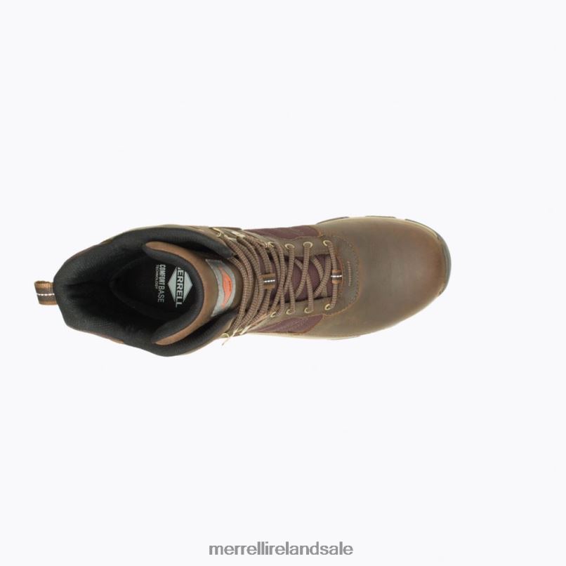 Moab 2 Timber 8'' Waterproof (J004649) Merrell Men BX26T637 Toffee Shoes