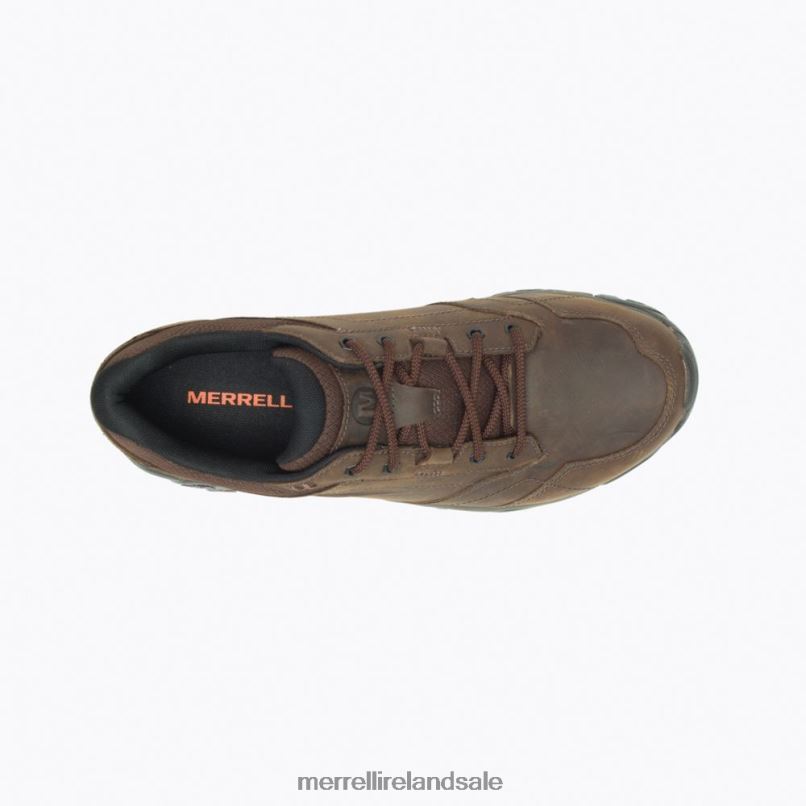 Moab Adventure Lace Wide Width (J91827W) Merrell Men BX26T355 Dark Earth Shoes