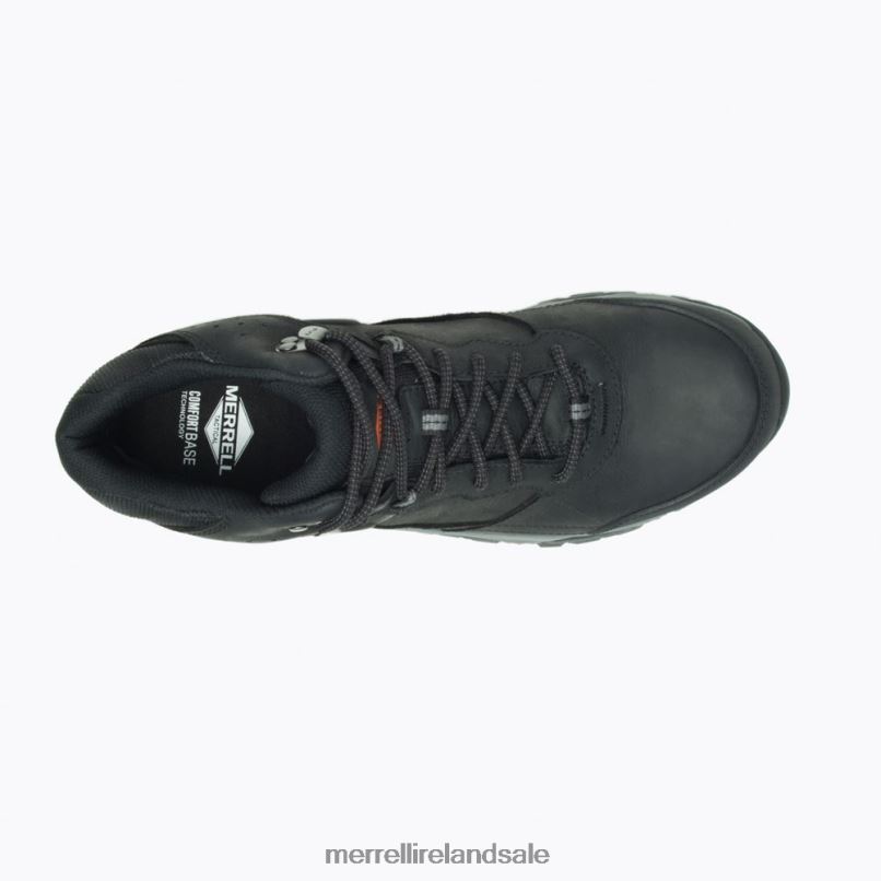 Moab Adventure Mid Waterproof Carbon Fiber Wide Width (J004631W) Merrell Men BX26T495 Black Shoes