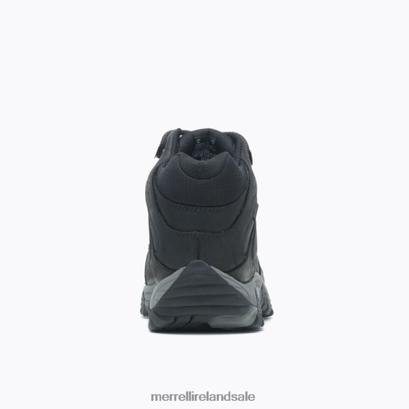 Moab Adventure Mid Waterproof Carbon Fiber Wide Width (J004631W) Merrell Men BX26T495 Black Shoes