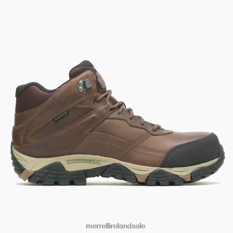 Moab Adventure Mid Waterproof Carbon Fiber Wide Width (J004633W) Merrell Men BX26T494 Toffee Shoes