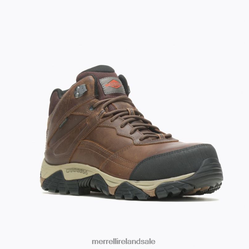 Moab Adventure Mid Waterproof Carbon Fiber Wide Width (J004633W) Merrell Men BX26T494 Toffee Shoes