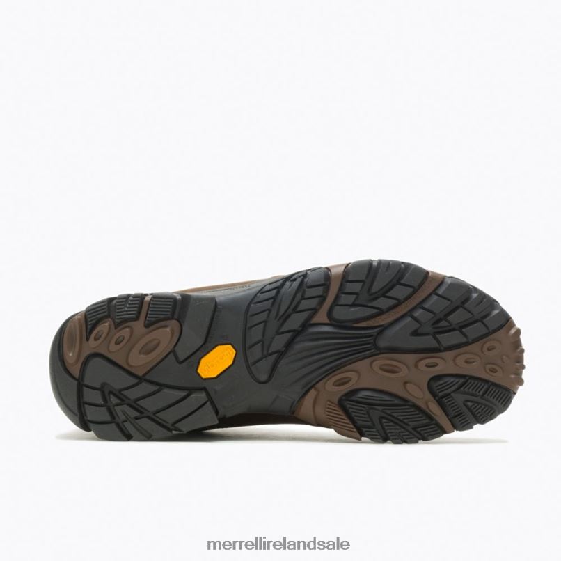 Moab Adventure Mid Waterproof Wide Width (J91819W) Merrell Men BX26T326 Dark Earth Shoes