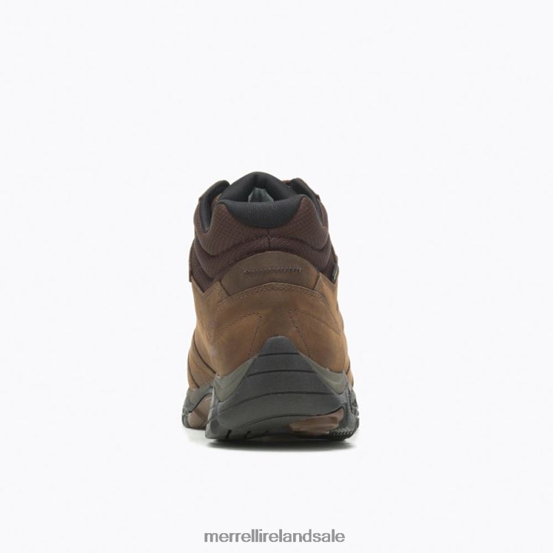 Moab Adventure Mid Waterproof Wide Width (J91819W) Merrell Men BX26T326 Dark Earth Shoes