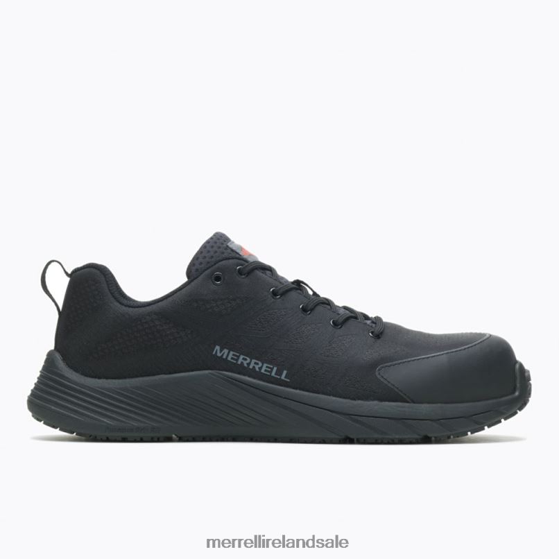 Moab Flight Carbon Fiber Wide Width (J004625W) Merrell Men BX26T439 Black Shoes