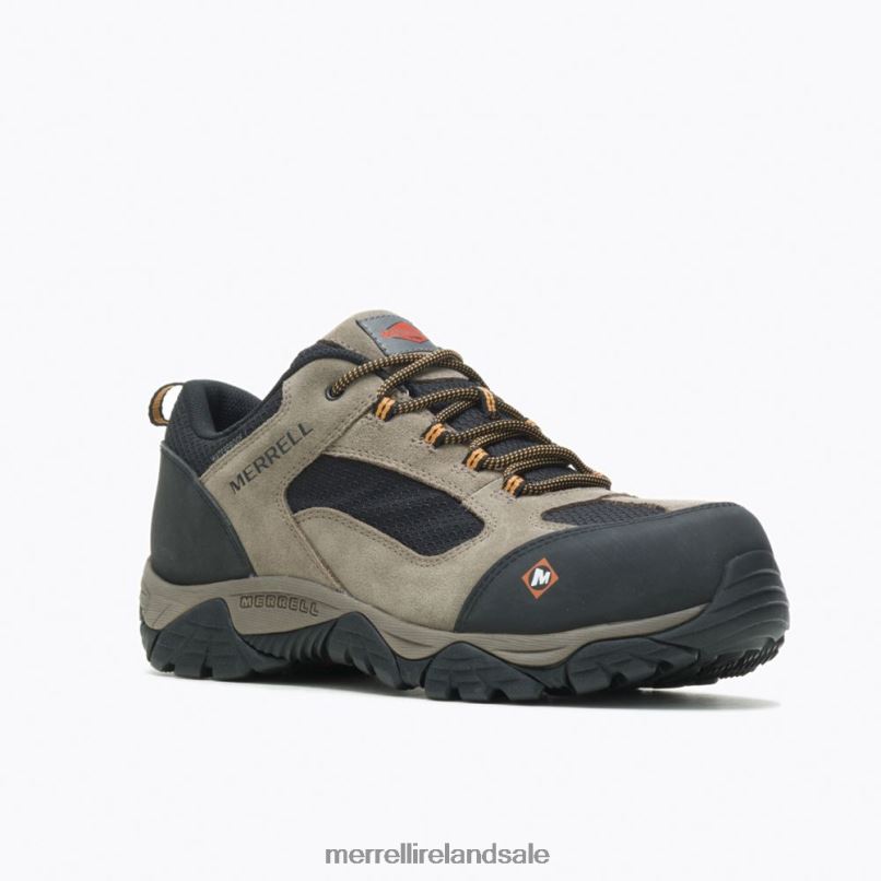 Moab Onset Waterproof Comp Toe Work Shoe (J099505) Merrell Men BX26T385 Walnut Shoes