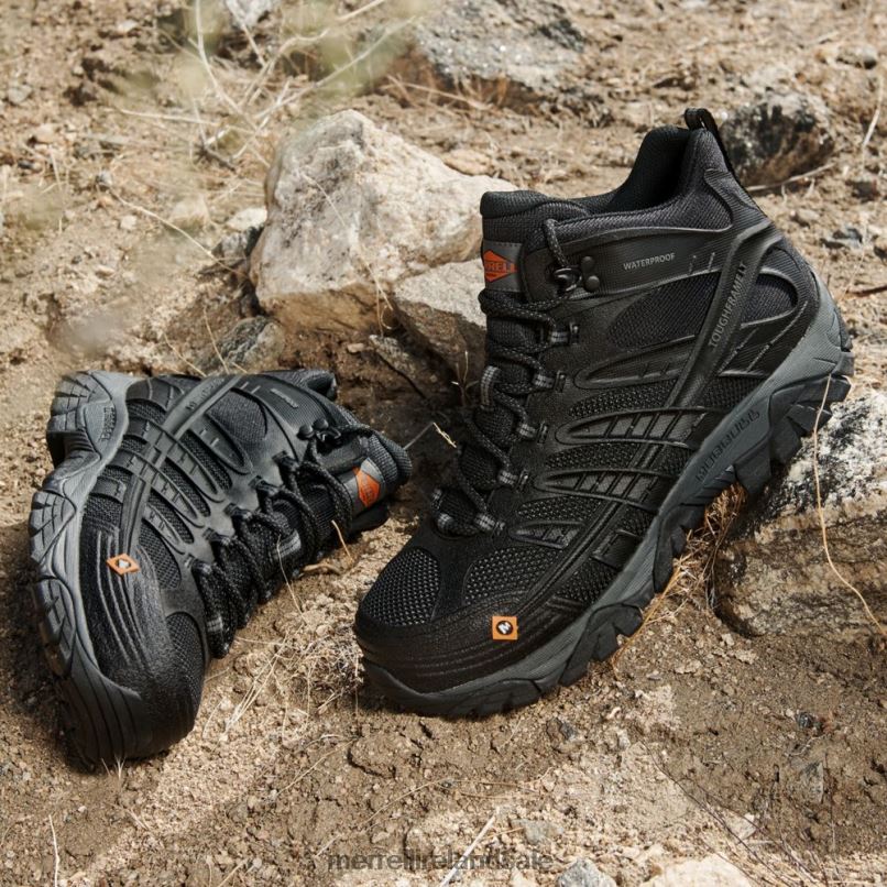 Moab Velocity Mid Waterproof Carbon Fiber Wide Width (J099431W) Merrell Men BX26T343 Castle Rock Shoes