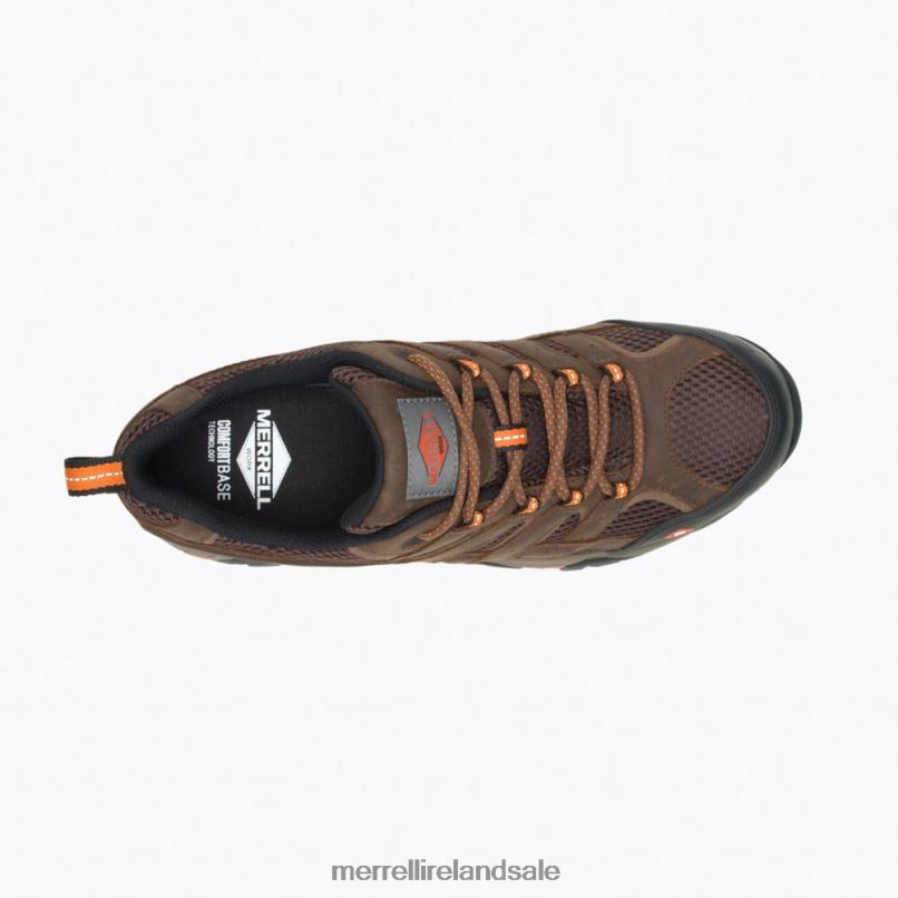 Moab Vertex Vent Comp Toe Work Shoe (J11119) Merrell Men BX26T372 Clay Shoes